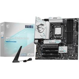 MSI Placa Base B860M Gaming Plus WiFi, LGA 1851, Intel B860, DDR5, WiFi 7, Bluetooth 5.4, USB 10Gbps, mATX - 911-7E42-003