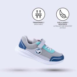 Cerdá Zapatillas Deportivas Infantiles Snoopy con Suela Ligera EVA, Talla 35 Color Gris. Para Niños desde 3 Años.