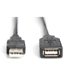DIGITUS USB 2.0 Verlängerungskabel Typ A -A St/Bu 15m sw