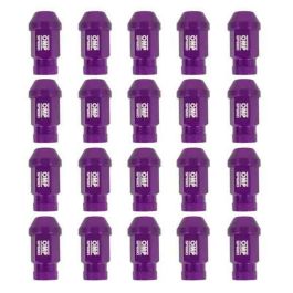 Set Tuercas OMP 7075 M12 x 1,25 40 mm 20 uds Violeta