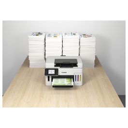 Canon MAXIFY GX6550 Multifunción Inyección de Tinta Color, Copia, Escaneo, Wi-Fi, Negro/Blanco