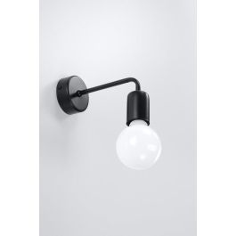 SOL-SL.0306 Aplique de Pared Duomo Moderno Elegante Industrial. Diseño con Bombillas Vistas para Salón, Dormitorio o Comedor