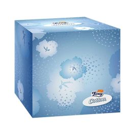 Foxy Caja de Pañuelos Formato Cubo 60 Unidades 3 Capas