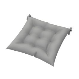 Cojin Silla Boho DKD Home Decor Gris Negro 40 x 7 x 40 cm