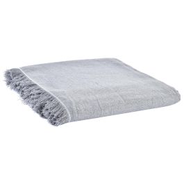 Plaid Scandi DKD Home Decor Gris 260 x 230 cm (2 Unidades)