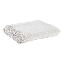 Plaid Scandi DKD Home Decor Beige 250 x 150 cm (2 Unidades)