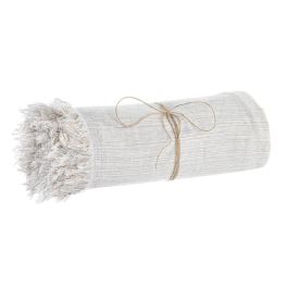 Plaid Scandi DKD Home Decor Beige 250 x 150 cm (2 Unidades) Precio: 55.28490061709999. SKU: B1DPDPLC7T