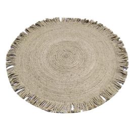 Alfombra Balines DKD Home Decor Natural 120 x 1.5 x 120 cm (2 Unidades) Precio: 140.89000057. SKU: S3041617