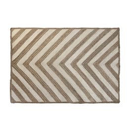 Alfombra DKD Home Decor Scandi Blanco Marrón claro Jute (160 x 230 x 1 cm) Precio: 127.99108234. SKU: S3045008