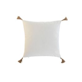 Cojin Boho DKD Home Decor Crudo Natural 5 x 45 x 45 cm