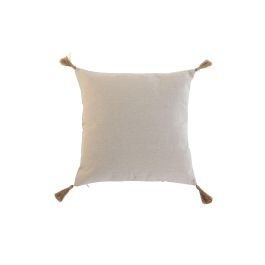 Cojin Boho DKD Home Decor Crudo Beige 5 x 45 x 45 cm