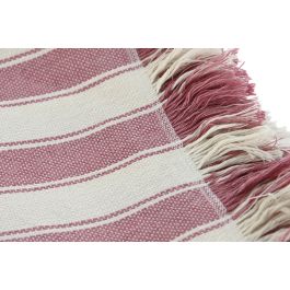 Plaid Basicos DKD Home Decor Rosa Crudo 250 x 150 cm