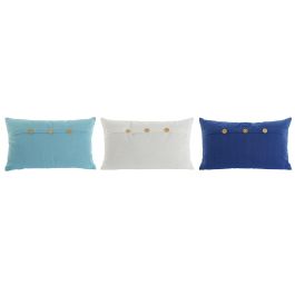 Cojin Mediterraneo DKD Home Decor Azul Azul Celeste 30 x 15 x 50 cm (3 Unidades) Precio: 26.014999939499997. SKU: B19BK835ZQ