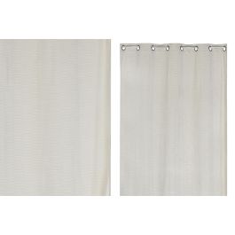 Cortina Urban DKD Home Decor Crudo 260 x 140 cm (2 Unidades)