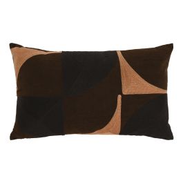 Cojin Boho DKD Home Decor Marron Terracota 30 x 50 cm