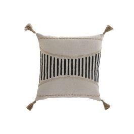 Cojin Boho DKD Home Decor Beige Negro 45 x 45 cm Precio: 12.039499273999999. SKU: B13764L88Q