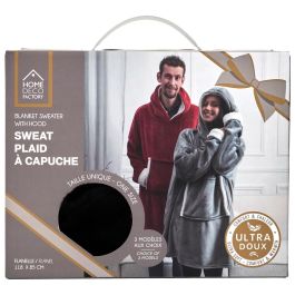 Sudadera Capucha Sherpa Home Deco Factory