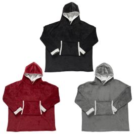 Sudadera Capucha Sherpa Home Deco Factory