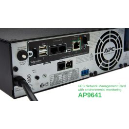APC AP9641 Tarjeta de Gestión de Red SmartSlot con Monitorización Ambiental y PowerChute para UPS