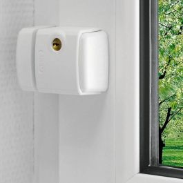 Abus FTS3003 W KD EK CerrADURA seguridad para ventanas de aluminio, madera y plástico - Solo se necesita llave para abrir