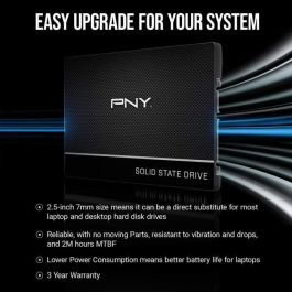 Pny Disco Duro SSD CS900 2TB 2.5" PNY0751492636023