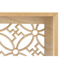Set 2 Bandejas Rectangulares Flor Giftdecor 40.5x31x5 cm, Madera y Vidrio (6 Unidades) Set 2 Bandejas Rectangulares Flor Giftdecor 40.5x31x5 cm, Madera y Vidrio (6 Unidades)