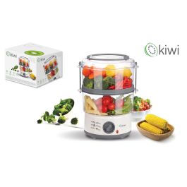 Kiwi Cocedor a Vapor Eléctrico 5L 500W – para Cocina Saludable y Rápida – Compacto y Eficiente Precio: 21.78999944. SKU: S2201294