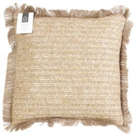 Cojín Rafia Natural Home Deco Factory 40x40 cm Precio: 9.98999958. SKU: B1DS78FVXR