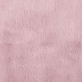 Alfombra de imitación de piel rosa fina 110x60cm