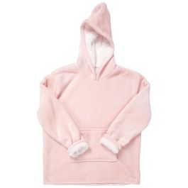 Sudadera con capucha niño rosa