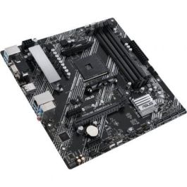 ASUS Placa Base PRIME A520M-A II/CSM Socket AM4 Micro-ATX, AMD A520, DDR4, PCIe 3.0, M.2, HDMI, DisplayPort, RGB Aura Sync, Soporte Ryzen 5000/4000/3000