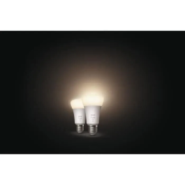 Philips Hue Bombillas LED Inteligentes White E27 - Paquete de 2 Compatibles con Bluetooth