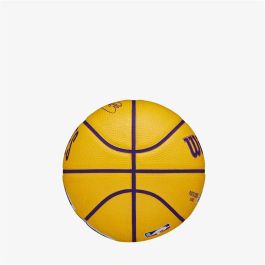 Balón de Baloncesto Wilson NBA Player Icon Mini Lebron Amarillo Talla única Balón de Baloncesto Wilson NBA Player Icon Mini Lebron Amarillo Talla única