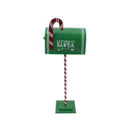 DKD Home Decor Buzón de Navidad Tradicional Metálico Verde Rojo 20.5x38.5x92.5 cm Pack de 2 Precio: 75.49999974. SKU: B1H6QT82KS