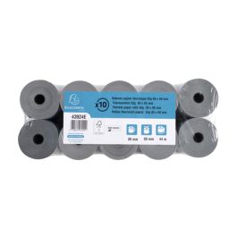 Rollo Sumadora Exacompta Safe Contact Termico 80 mm X 60 mm 52 gr-M2 10 unidades