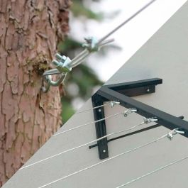 Edm Sujetacable Din-741 sjt01 Acero Galvanizado M8 3/8" 2 Unidades