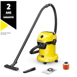 Karcher WD 3-18 V-17/20 Aspiradora de Polvo Inalámbrico (Sin Batería)