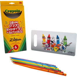 Zildjian Baquetas Infantiles Crayola - Pack 6 Unidades / Colores Precio: 51.9574. SKU: B14E958N82
