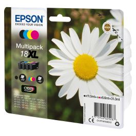 Epson Expression Home XP-102/202/205/215/305/405 Multipack 4 Cartuchos Alta Capacidad (KMCY)18XL