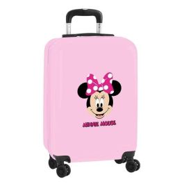 Safta Trolley Cabina 20" Minnie Mouse "Me Time" 34,5x55x20cm Rosa Claro Poliéster Precio: 70.79952. SKU: B1B5LKX5DP