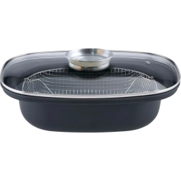 GSW Cocotte con Cesta de Freír y Tapa 40 x 25 cm Acero al Carbono Apta Inducción Precio: 43.49999973. SKU: B1G3Y84EVG