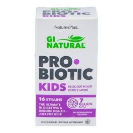 NATURES PLUS Gi Natural Probiotic Kids 30 Comprimidos Masticables Sabor Frutos del Bosque Precio: 23.7900003. SKU: B1DQ59TY7A