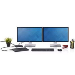 Dell Dock WD15 con Adaptador de 180W - Conectividad de un solo cable, Soporta 2 Pantallas FHD o 1x4K
