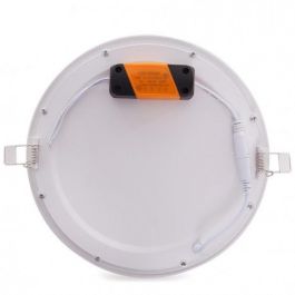 Placa LED Circular 20W 1600Lm 4200ºK Estuche Personalizado [GR-RDP15-20W-W-EP01]