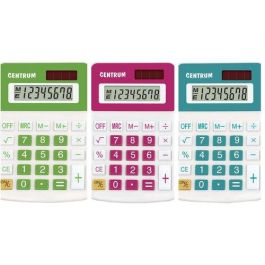 Calculadora Sobremesa Centrum 8 Digitos Surtida (3 Col.) Precio: 3.69000027. SKU: B19DL7GG2P
