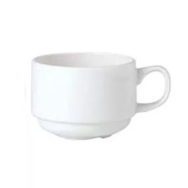 Steelite Taza Simplicity, Apilable, Té, 20 cl, Vajilla Hostelería, Vitroporcelana Blanca (Set de 36) Precio: 6.7899997. SKU: B17NWFAFSV