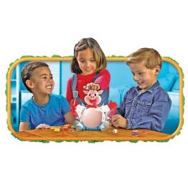 Bizak 64550084 Antón Zampón, juego de mesa de acción: hincha la barriga hasta que el cinturón explota, para niños +4 años