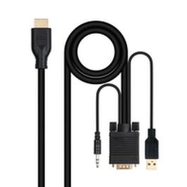 Cable VGA NANOCABLE 10.15.4612 Negro