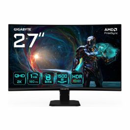 Gigabyte GS27QCA 20VM0-GS27QCABM-1EKR Monitor Gaming Curvo 27" QHD 2560x1440, 180Hz, 1ms, FreeSync, HDR, HDMI/DP.