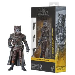 Hasbro Figura The Black Series Captain Brutus Port Borgo Skeleton Crew Star Wars 15cm Articulada con Accesorios